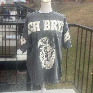 Zach Bryan - Burn Burn Burn 2023 Tour Concert Buckeye T-Shirt Size Large